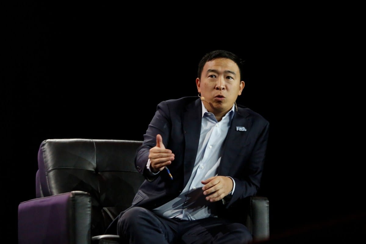 Andrew Yang ditches Washington, builds fortune in startup game
