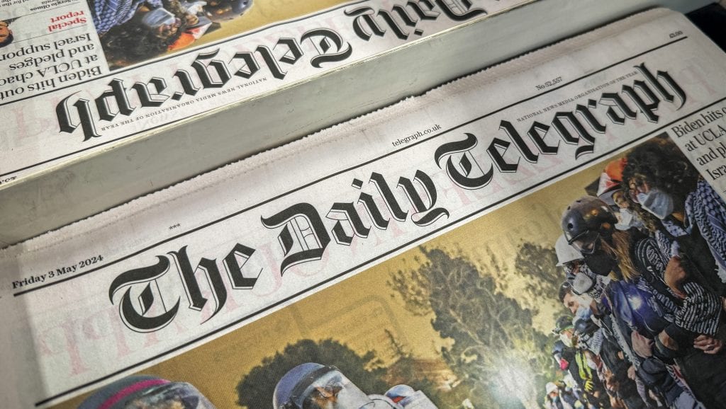 Daily Telegraph Sold to Axel Springer for $761 Million