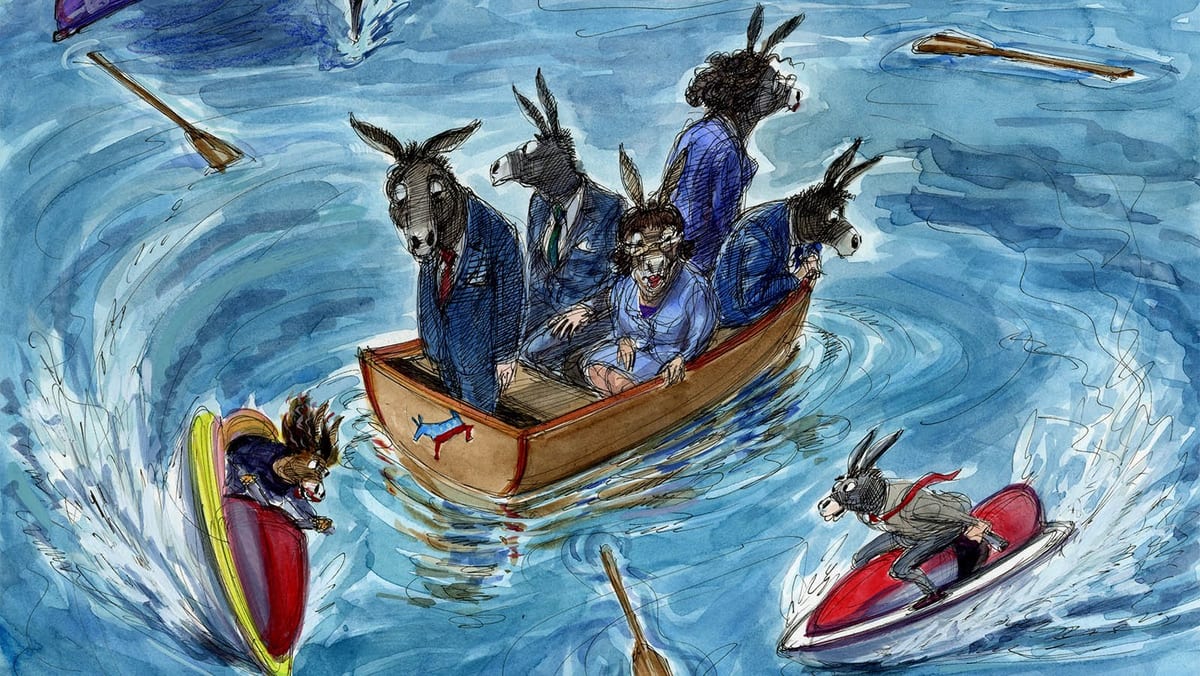 Democratic Party in Freefall: No Leadership, Pure Chaos Ahead
