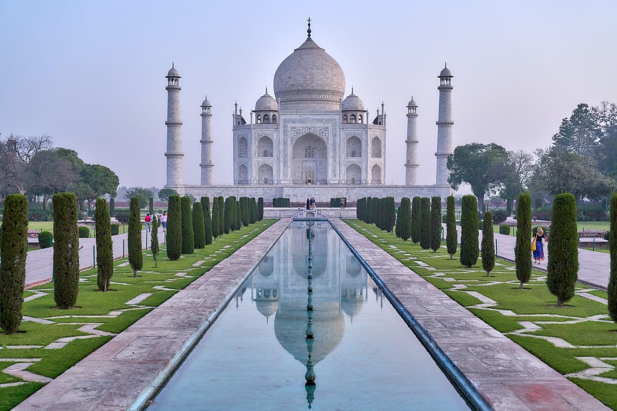 cultural tourism, taj mahal, nature, garden, very beautiful