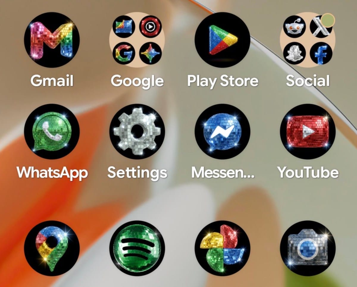 Google Trolls Spotify With Disco Ball Phone Icons