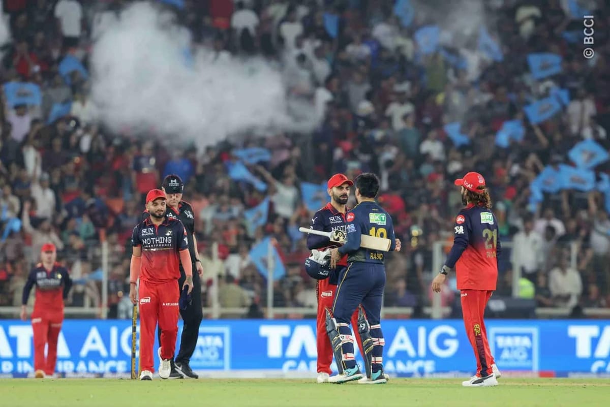 Match 42 - TATA IPL 2026: GT vs RCB — TATA IPL 2026 match action