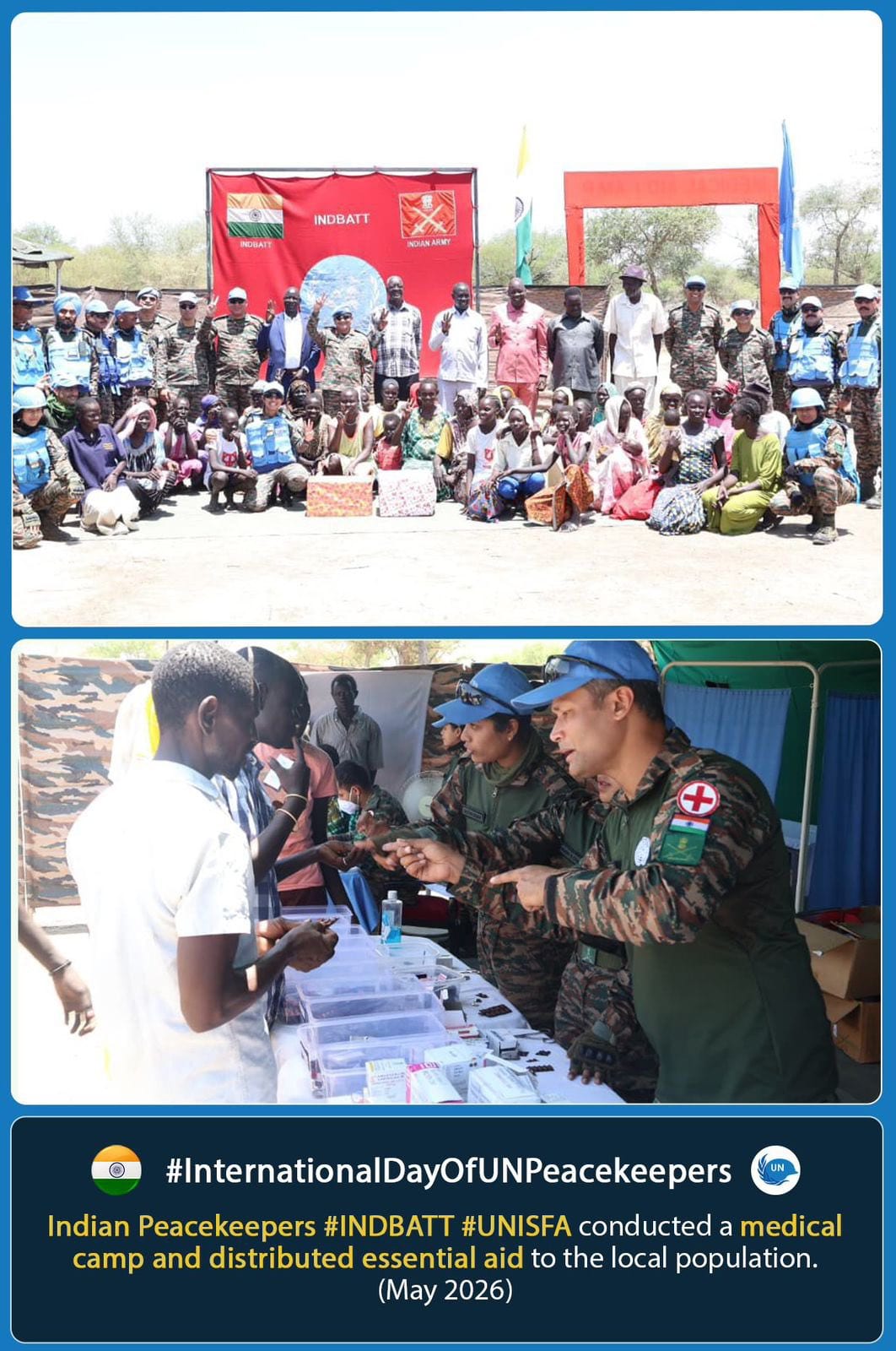Honoring the incredible women and men of @UNPeacekeeping whose dedication, resilience, and service continue to make a lasting impact in conflict-affected regions across the world.
A true reminder tha