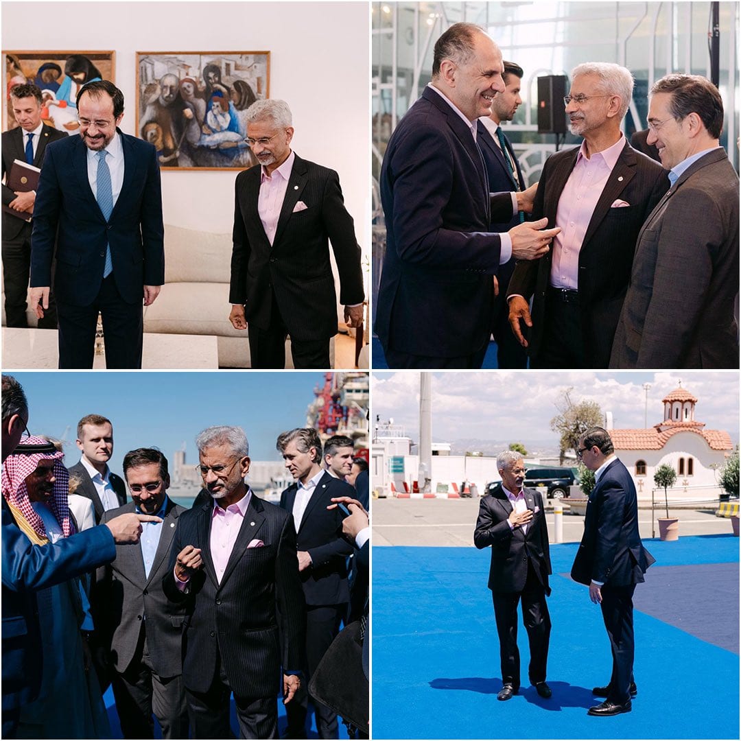 Had productive engagements at the informal #Gymnich meeting of the EU Foreign Affairs Ministers in Cyprus. Reaffirmed India’s ties with the EU and the Mediterranean. 

🇮🇳 🇪🇺