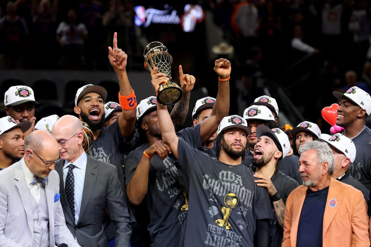 Jalen Brunson and the Knicks Hit 'The Tonight Show' After Historic Championship Win