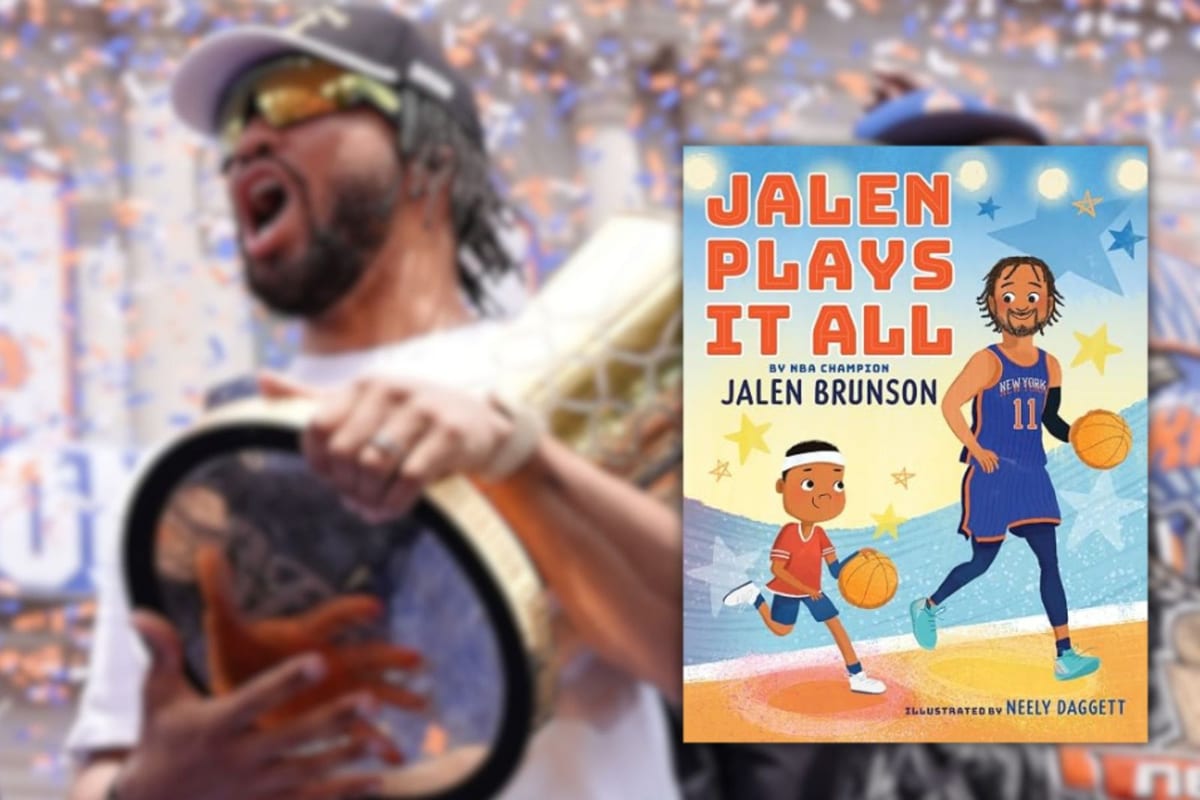 Jalen Brunson Goes Full Author Mode With Surprise Children's Book