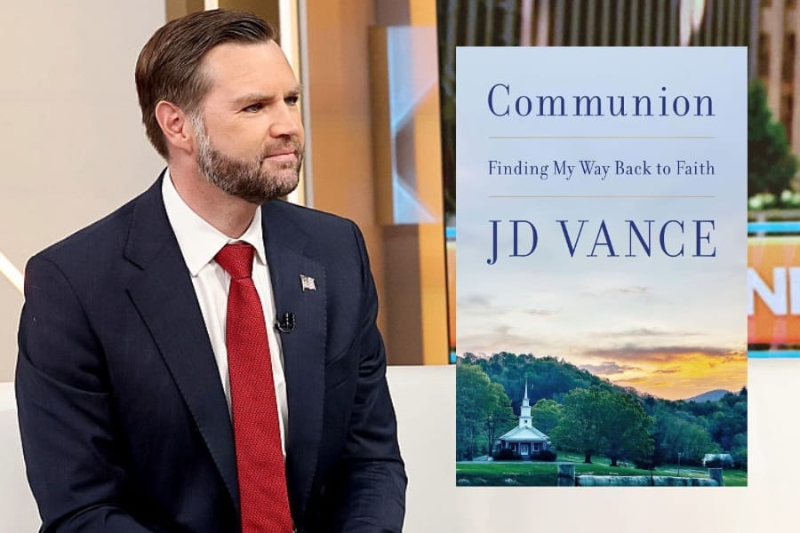 JD Vance's Spiritual Memoir Communion Hits Number One Amid Media Blitz
