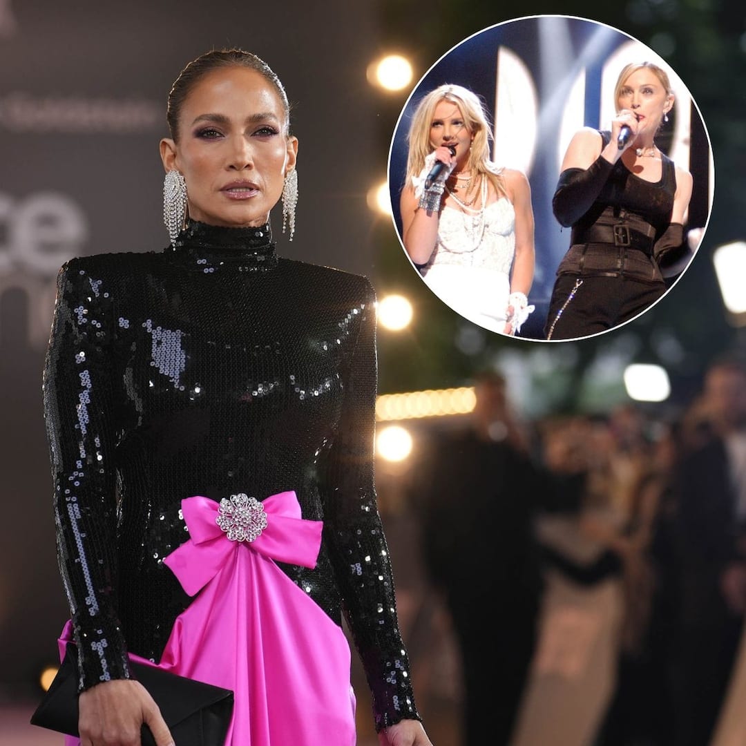 Jennifer Lopez Almost Joined Madonna, Britney Spears' Historic 2003 VMAs Kiss