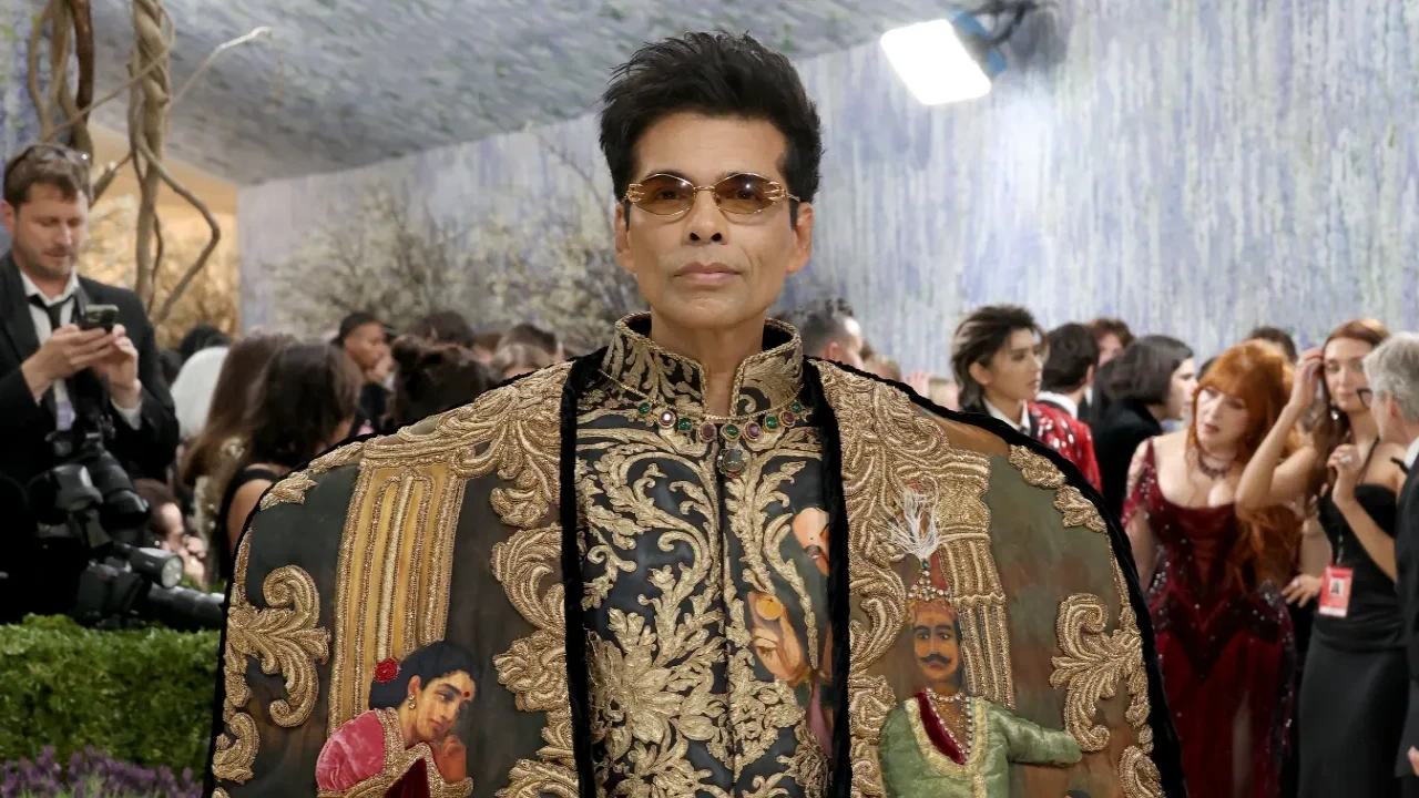Karan Johar Stuns Met Gala 2026 Debut in Manish Malhotra Cape