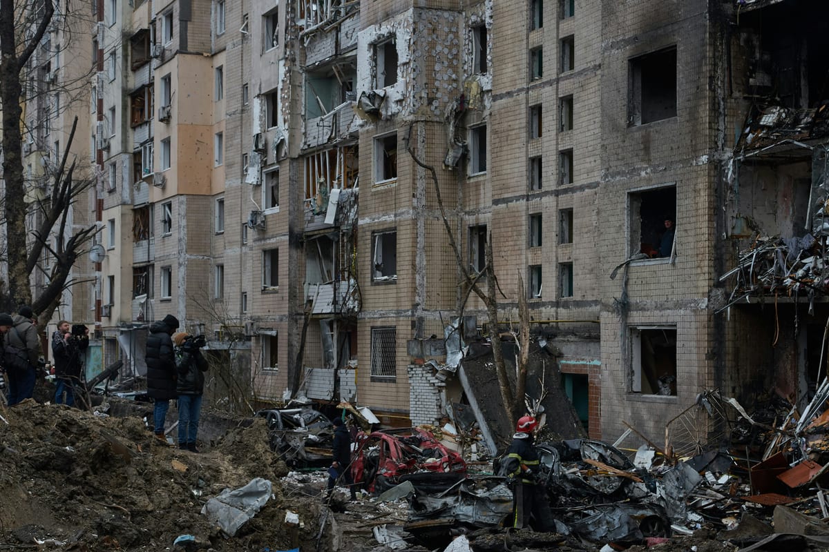 Kyiv Burns Again — and India's Peace Broker Posture Faces a Reckoning