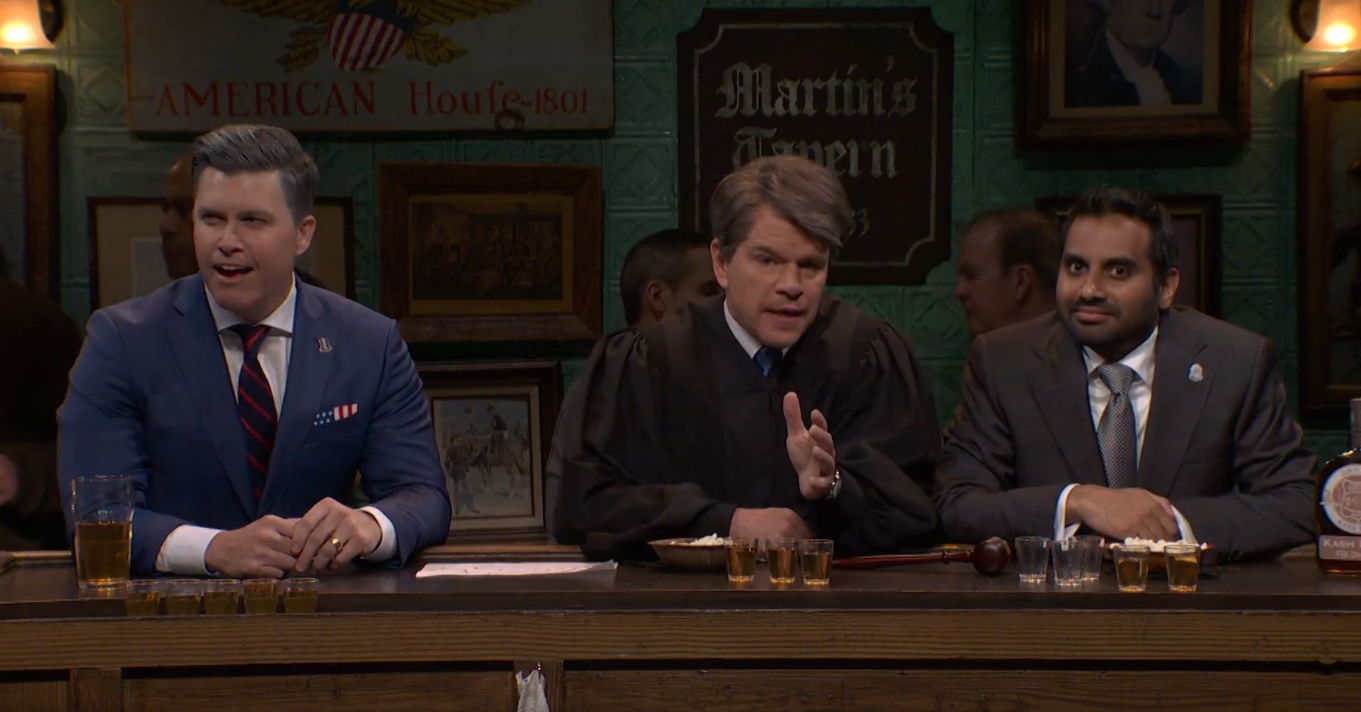 Matt Damon's Kavanaugh Drops Trump Third-Term Bombshell on SNL