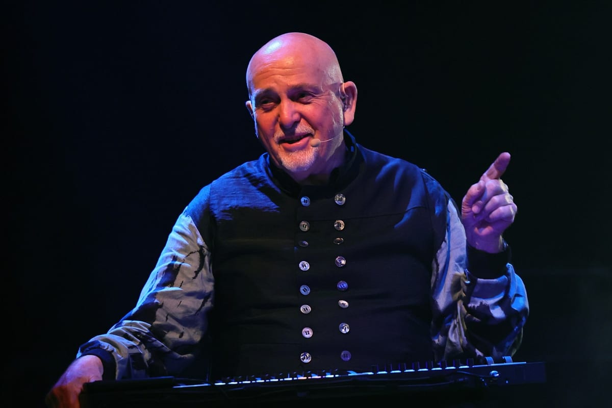 Peter Gabriel Drops 'A Hard Lesson' as Blue Moon Madness Continues