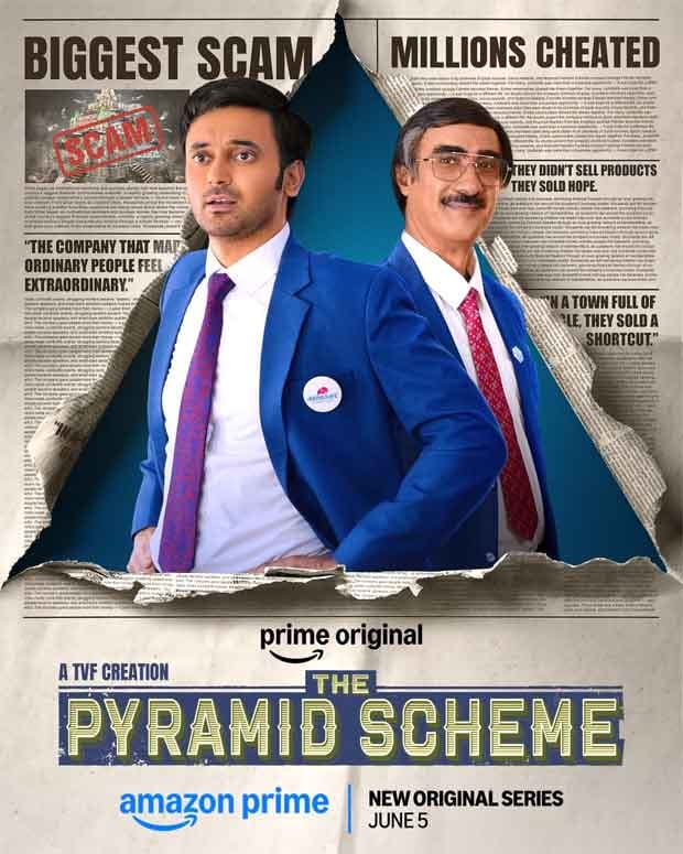 Ranvir Shorey and Paramvir Singh Cheema's Pyramid Scheme hits Prime Video June 5