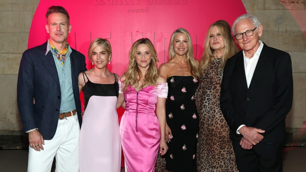 Reese Witherspoon Gets Teary-Eyed Passing Pink Torch to Lexi Minetree
