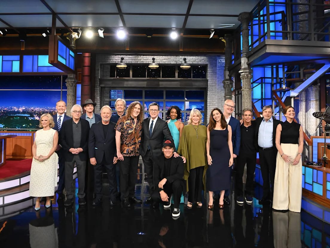 Stephen Colbert Grilled by De Niro, Crystal, Stewart in Late Show Farewell