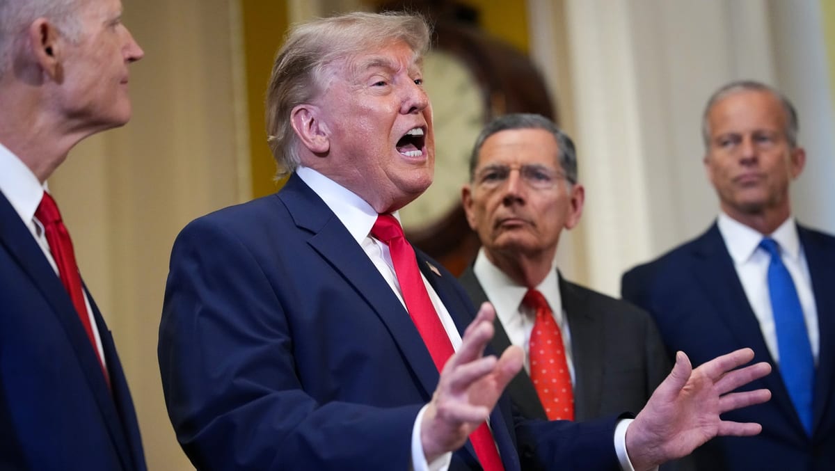 Trump Calls Republican Senator 'Lunatic' in Explosive Senate Showdown