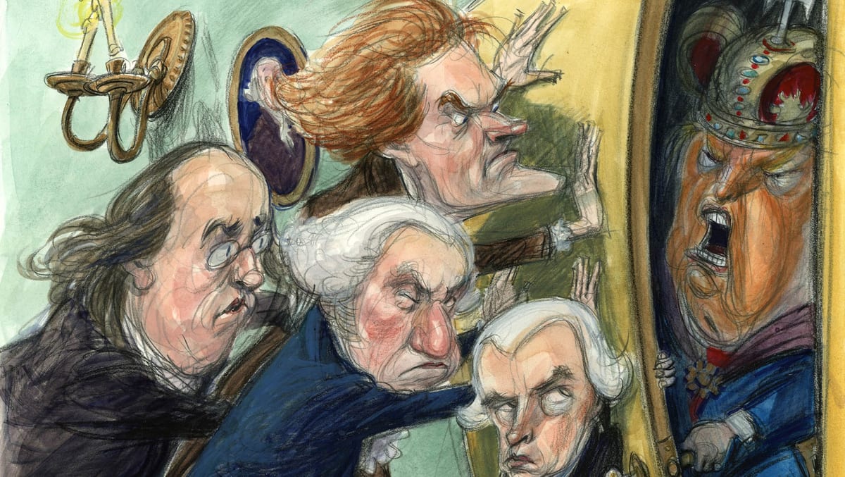 Trump Compared to Jesus, Founding Fathers' Warnings Come True